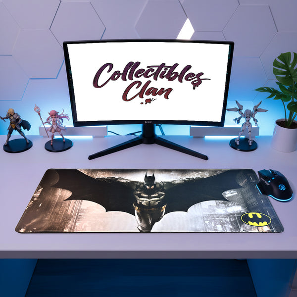 Batman With Wings XXL Gaming Art Mouse Pad Desk Mat 80cm x 30cm