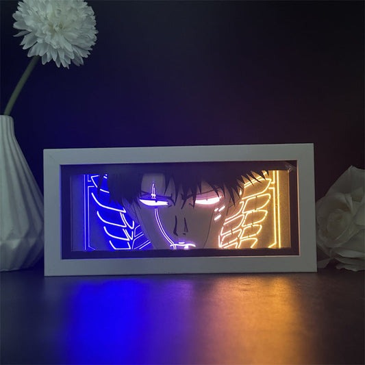 Attack on Titan JJK 3D Rectangular LED Lamp (Assorted Designs)
