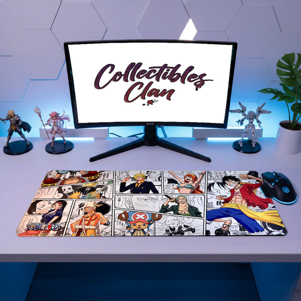 One Piece Luffy Clan Gaming Art Mouse Pad Table Mat 80cm x 30cm