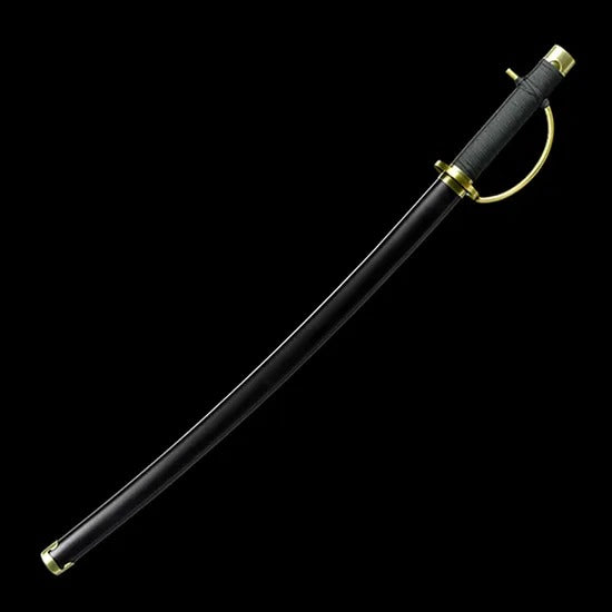Luffy-Shanks Black 104cm Wooden Katana - Fully Assembled