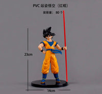 Collectiblesclan Goku Stick Action Figure  25cm Anime Collectible Toy  Goku Stick PVC Material