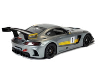 Rastar 1:14 Scale Mercedes-AMG GT3 Remote Control Car, Red Racing Edition R/C Supercar with Working Lights, Official Licensed Toy