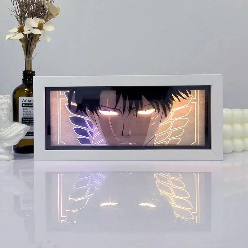 Attack on Titan  JJK 3D Rectangular LED Lamp (Assorted Designs)