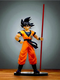 Collectiblesclan Goku Stick Action Figure  25cm Anime Collectible Toy  Goku Stick PVC Material