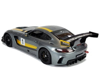 Rastar 1:14 Scale Mercedes-AMG GT3 Remote Control Car, Red Racing Edition R/C Supercar with Working Lights, Official Licensed Toy