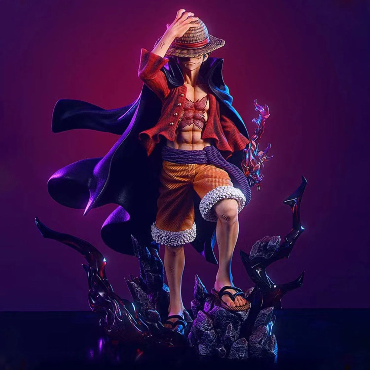 Luffy on Black Fire