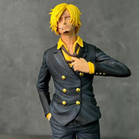 35CM 0ne Piece Vinsmoke Sanji Figurine Suit Blackfoot Shankies Figure Statue PVC Collection Decorative Toy Gifts