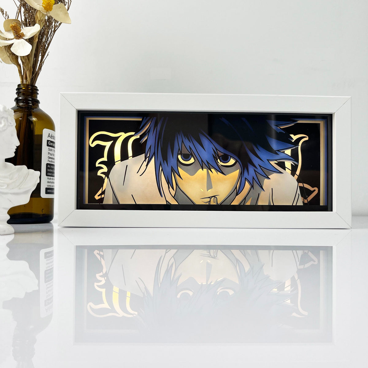 Death Note 3D Lamp - Light Yagami