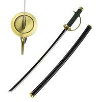 Luffy-Shanks Black 104cm Wooden Katana - Fully Assembled