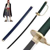 Luffy-Shanks Black 104cm Wooden Katana - Fully Assembled