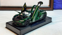 1:32 Scale Koenigsegg Gemera Hybrid Hypercar Die-cast Model, Alloy Metal Car with Opening Doors and Lighting Effects Realistic Model Gift for Kids, Boys & Diecast Collectors