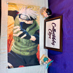 Kakashi Hatake Anime Wall Scroll Poster | Fabric Hanging Banner | Naruto Anime Decor By Collectibles Clan