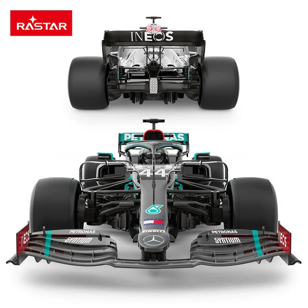 Rastar 1:12 Scale Mercedes-AMG F1 W11 EQ Performance Lewis Hamilton #44 Remote Control Car, Official Licensed F1 R/C Racing Model