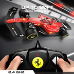 Rastar 1:18 Scale Ferrari F1-75 Charles Leclerc #16 Remote Control Car, Licensed Formula 1 R/C Model for Racing Fans