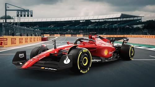 Rastar 1:18 Scale Ferrari F1-75 Charles Leclerc #16 Remote Control Car, Licensed Formula 1 R/C Model for Racing Fans