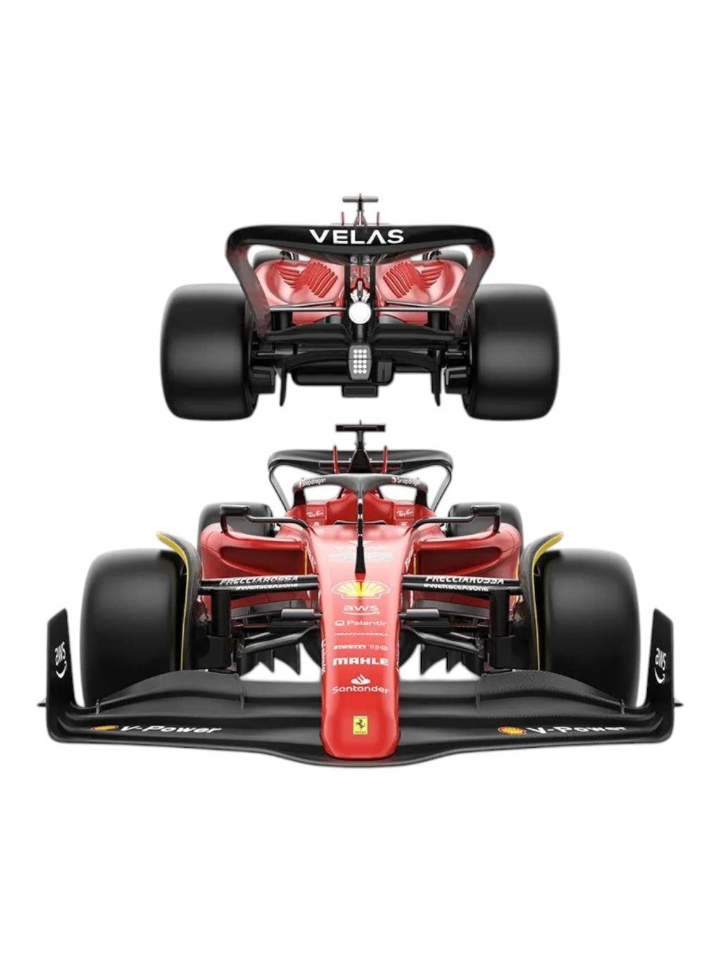 Rastar 1:18 Scale Ferrari F1-75 Charles Leclerc #16 Remote Control Car, Licensed Formula 1 R/C Model for Racing Fans