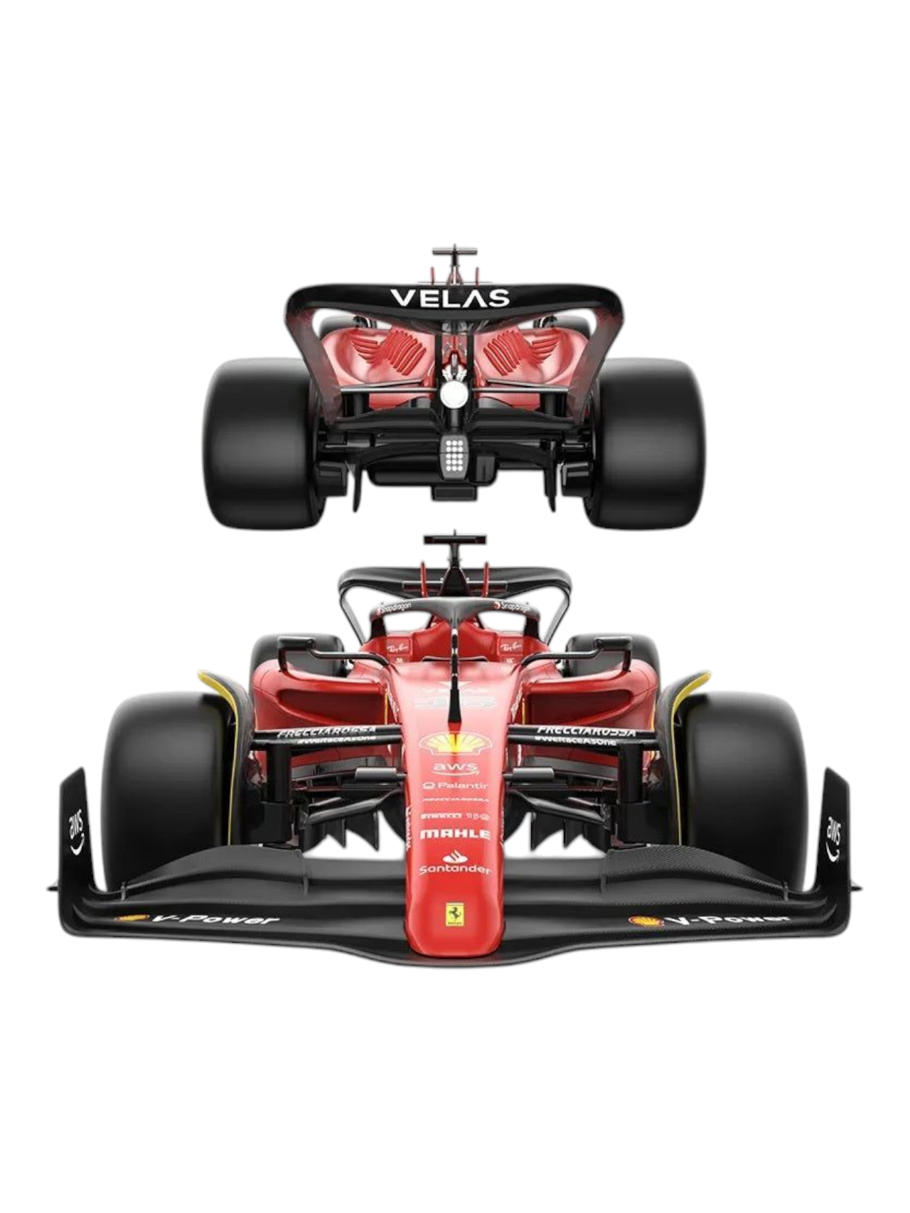 Rastar 1:18 Scale Ferrari F1-75 Charles Leclerc #16 Remote Control Car, Licensed Formula 1 R/C Model for Racing Fans