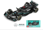 Bburago 1:43 Scale Mercedes-AMG F1 W14 Lewis Hamilton #44 Die-cast Car, Licensed Formula 1 Collector's Edition Model