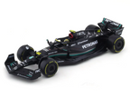 Bburago 1:43 Scale Mercedes-AMG F1 W14 Lewis Hamilton #44 Die-cast Car, Licensed Formula 1 Collector's Edition Model