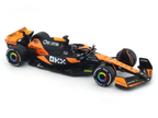Bburago 1:43 Scale McLaren MCL60 Lando Norris #4 Die-cast Model Car, Official F1 Formula 1 Racing Team Replica