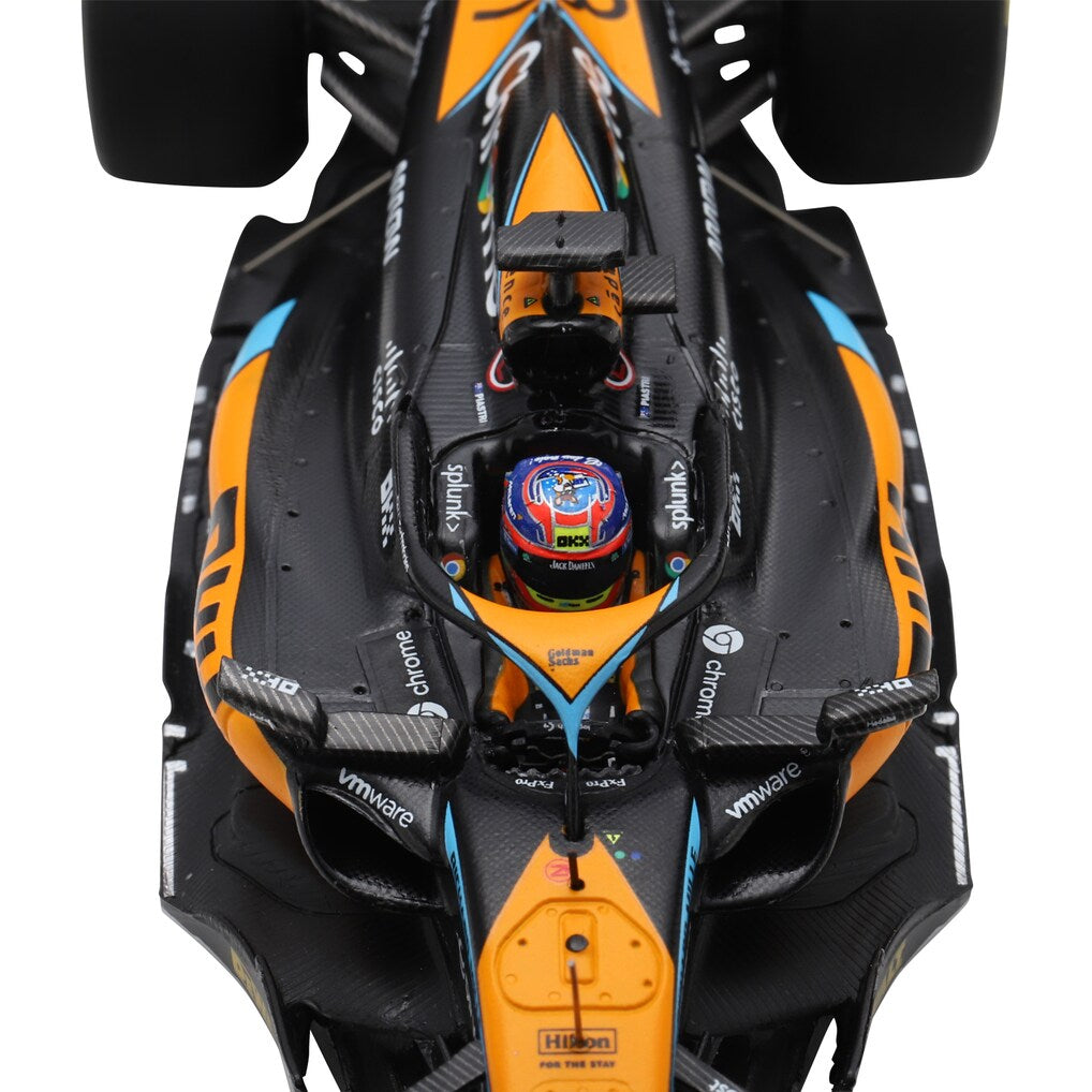 CCA 1:43 Scale McLaren MCL60 Oscar Piastri #81 Die-cast Car, Premium F1 Model in Acrylic Dust-Proof Box