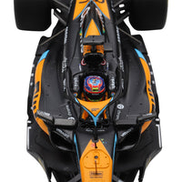 CCA 1:43 Scale McLaren MCL60 Lando Norris #4 Die-cast Car, Premium Edition in Acrylic Display Case for Collectors