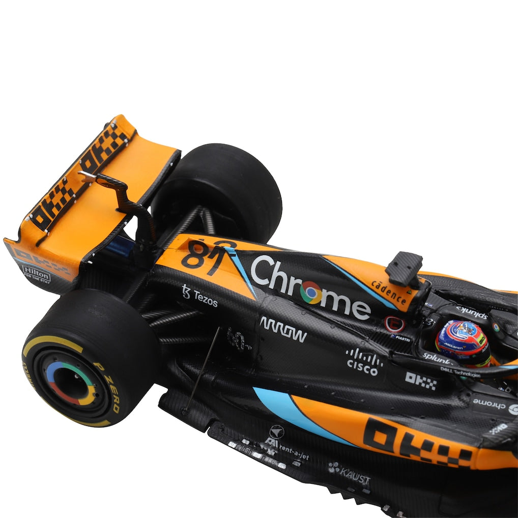 Bburago 1:43 Scale McLaren MCL60 Oscar Piastri #81 Die-cast Model Car, Official Formula 1 Team Racing Replica
