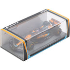Bburago 1:43 Scale McLaren MCL60 Oscar Piastri #81 Die-cast Model Car, Official Formula 1 Team Racing Replica