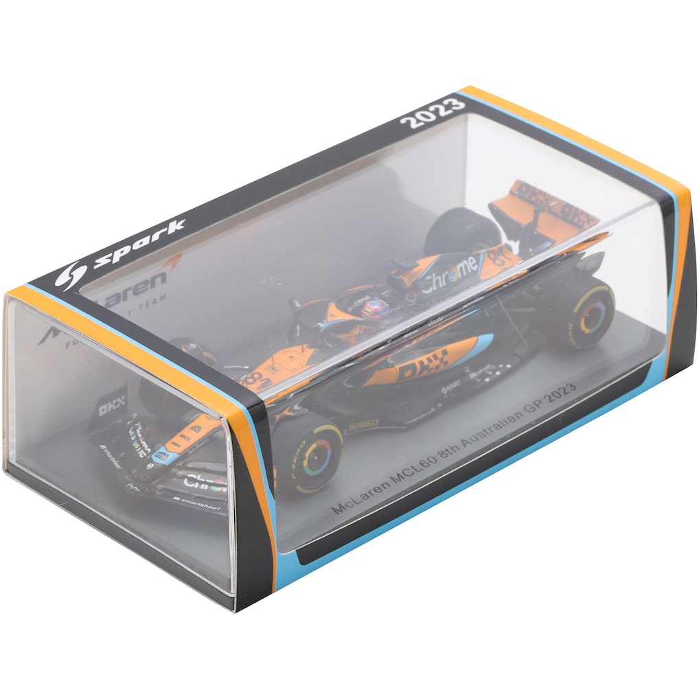 Bburago 1:43 Scale McLaren MCL60 Lando Norris #4 Die-cast Model Car, Official F1 Formula 1 Racing Team Replica