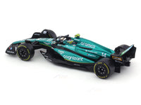 Bburago 1:43 Scale Aston Martin AMR23 Fernando Alonso #14 Die-cast Car, Licensed F1 Racing Series Collector Model