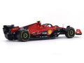 Bburago 1:43 Scale Ferrari SF-23 Carlos Sainz #55 Die-cast Model Car, Official F1 Licensed Racing Car with Display Stand