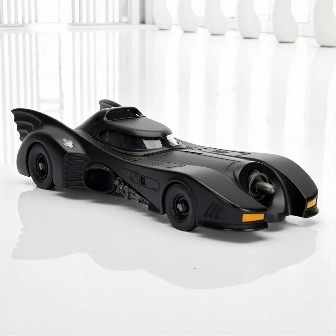 1:43 Scale Classic Batmobile (1989 Movie Edition) Die-cast Model, Iconic DC Comics Batman Collector Car