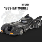 1:43 Scale Classic Batmobile (1989 Movie Edition) Die-cast Model, Iconic DC Comics Batman Collector Car