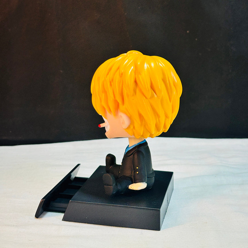 Sanji Anime Bobblehead Figurine | One Piece Collectible | Desk & Car Decor - Premium Car Dashboard & Study Table Accessory