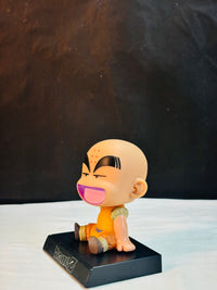 Krillin Dragon Ball Z Anime Bobblehead - Premium Car Dashboard & Study Table Accessory