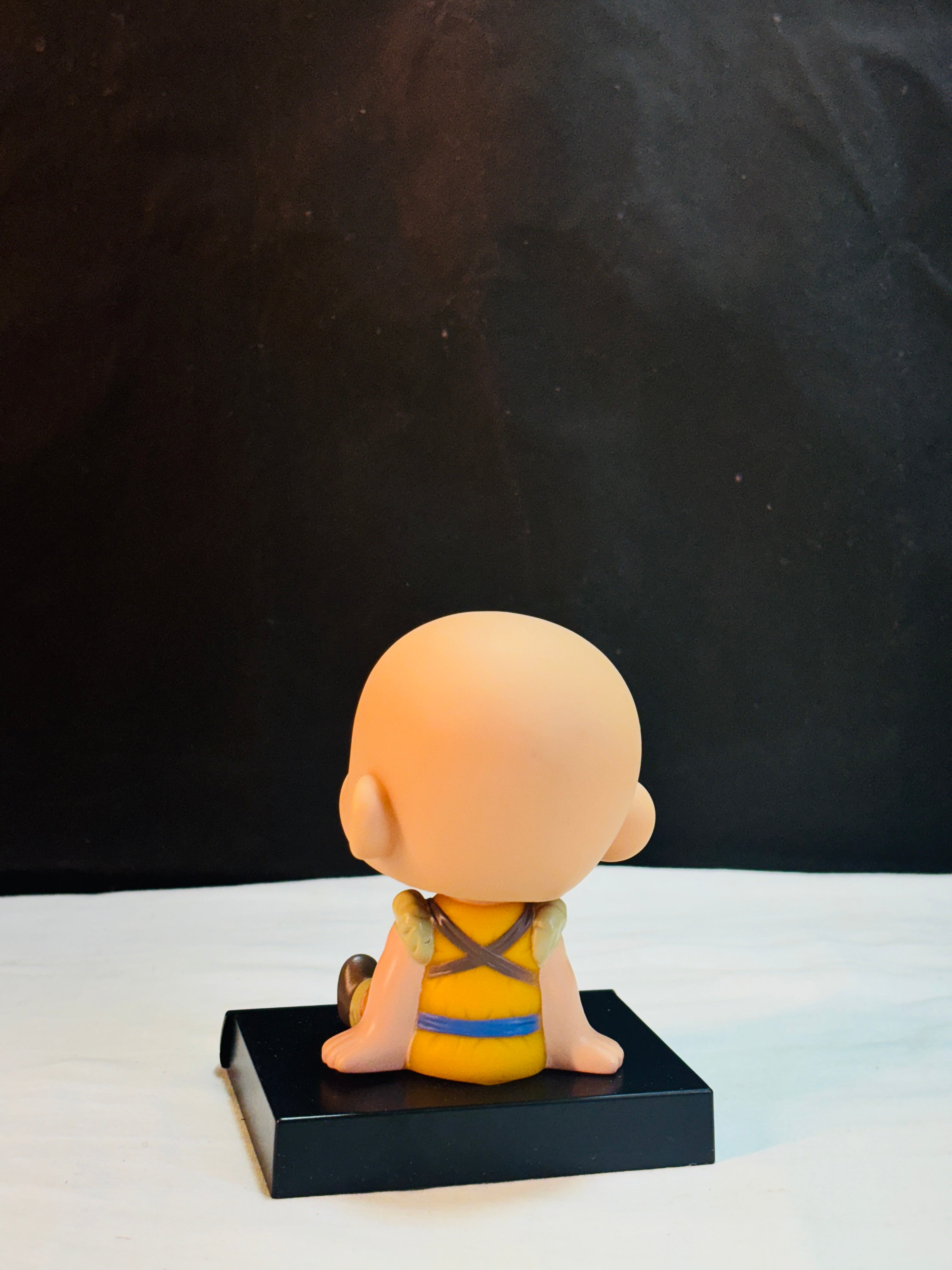 Krillin Dragon Ball Z Anime Bobblehead - Premium Car Dashboard & Study Table Accessory