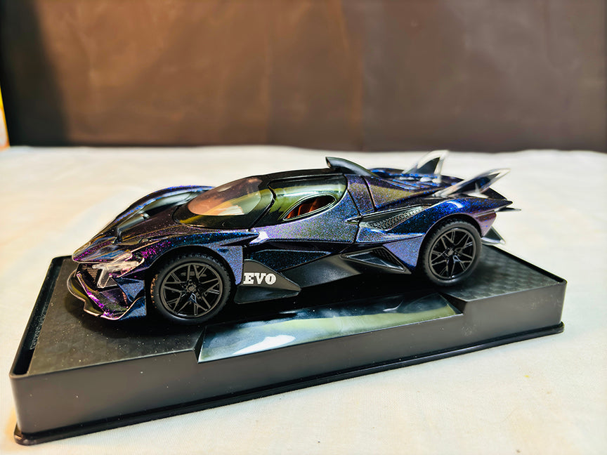 1:32 Scale Lamborghini Veneno LP750-4 Die-cast Model, Alloy Supercar Replica with Scissor Doors and Realistic Sound