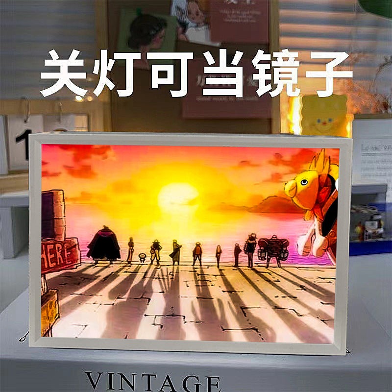 One Piece Team Box Lamp (No Mirror)