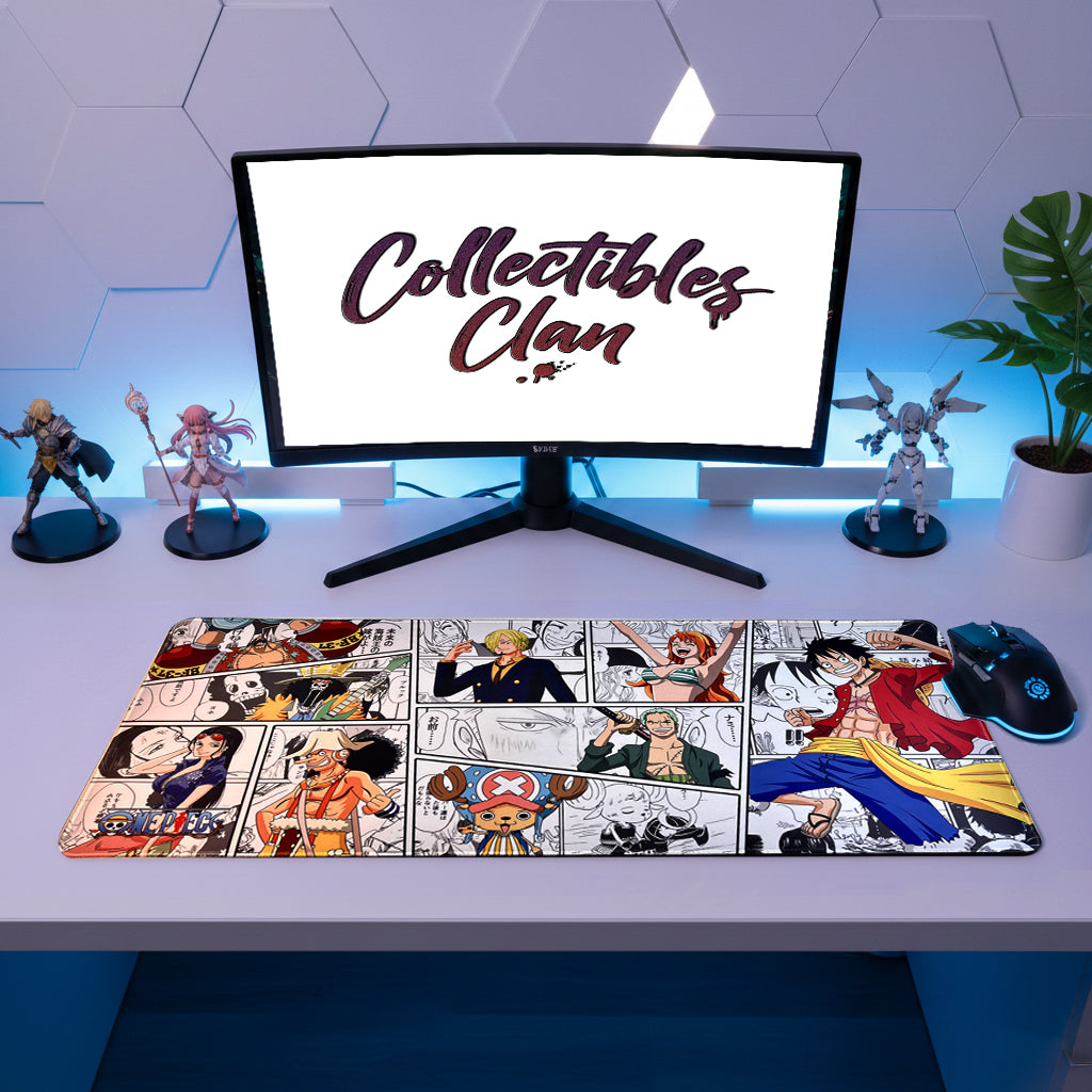 One Piece Luffy Clan Gaming Art Mouse Pad Table Mat 80cm x 30cm