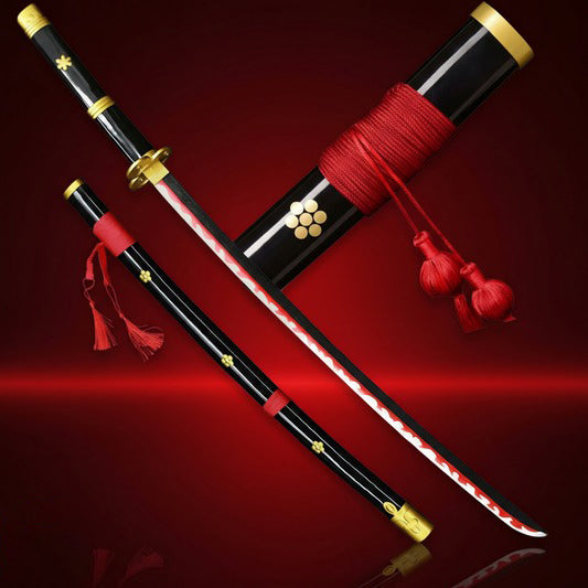 Zoro Cosplay LED Katana [104 cm] | Wooden Practice Swords [ Zoro Inspired ]