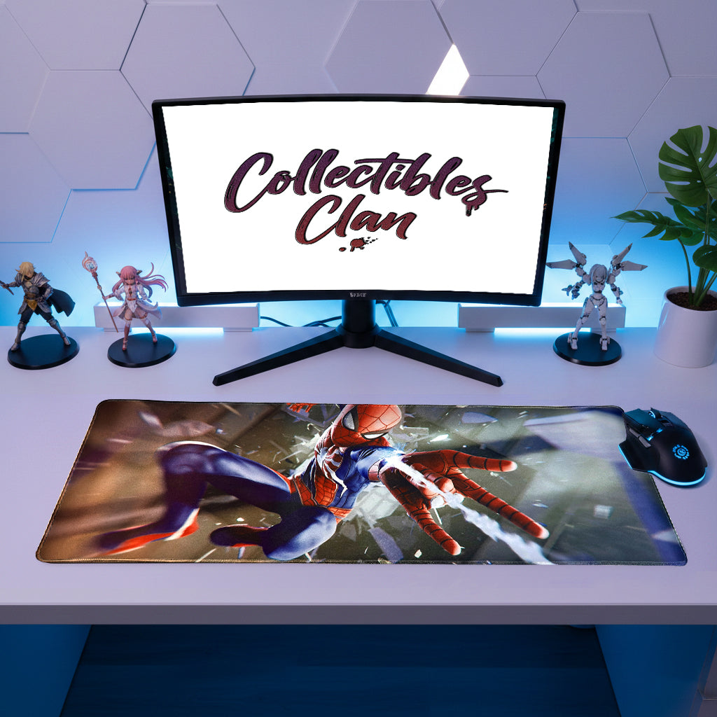 Spider-Man City Sentinel Gaming Art Mouse Pad Desk Mat 80cm x 30cm