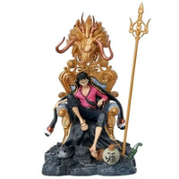 34 cm Large Luffy on Throne King