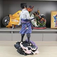 Naruto Sasuke Uchiha Figure, 42 cm Anime Statue GK 1/6 Scale