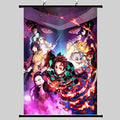 Demon Slayer Cast Wall Scroll by Collectiblesclan