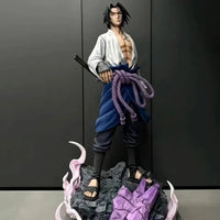 Naruto Sasuke Uchiha Figure, 42 cm Anime Statue GK 1/6 Scale