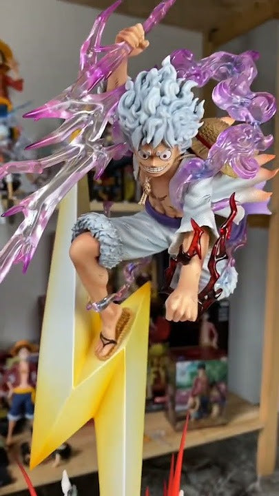 46 cm White Hair Lightning Nika Gear 5