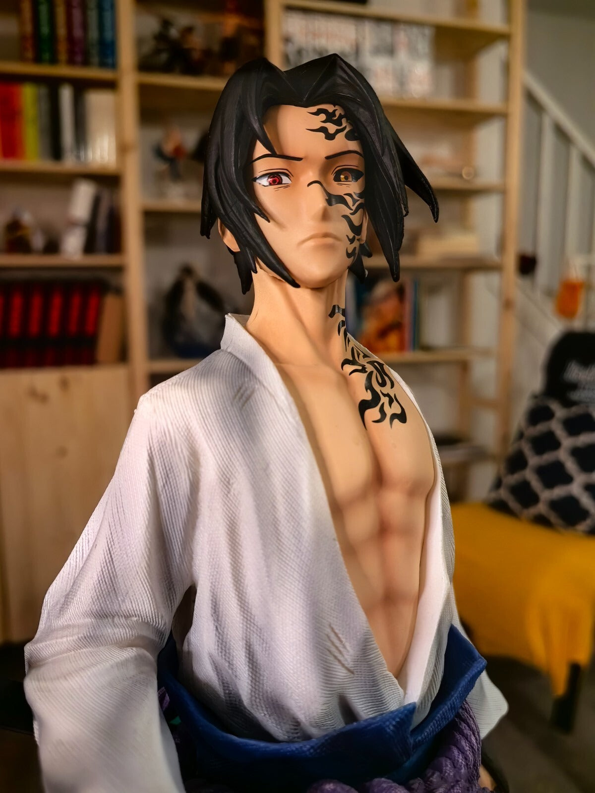 Naruto Sasuke Uchiha Figure, 42 cm Anime Statue GK 1/6 Scale