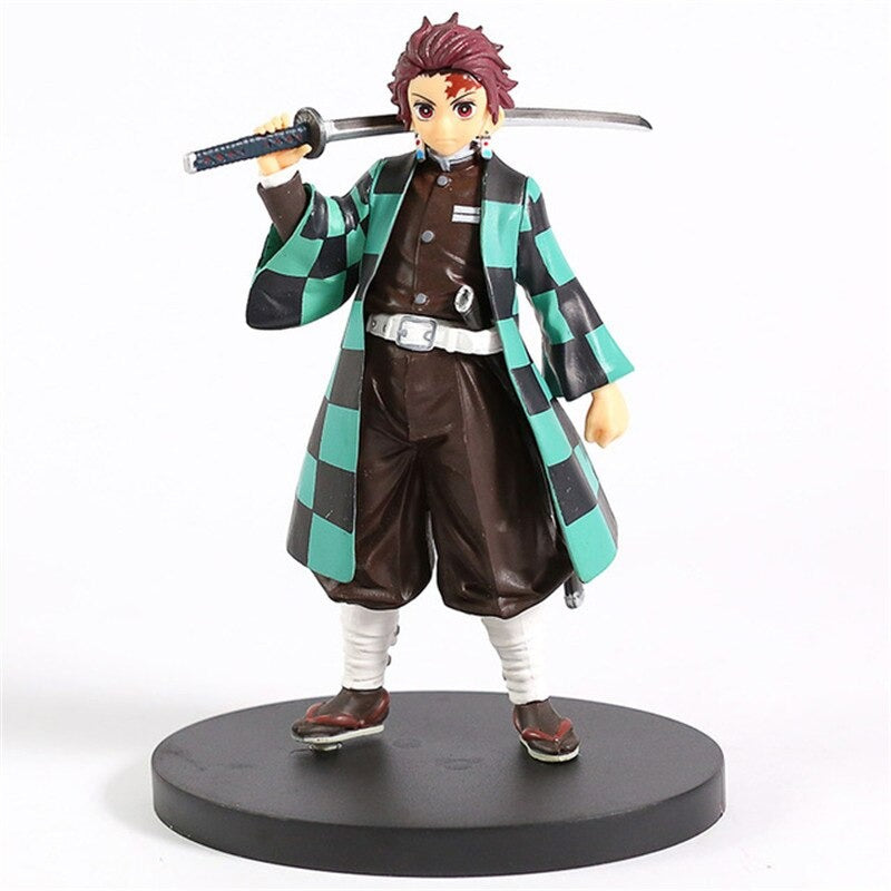 Demon Slayer Tanjiro Kamado Standing Figure (15cm) Detailed Premium PVC Anime Figure