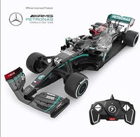 Rastar 1:18 Scale Mercedes-AMG F1 W13 Lewis Hamilton #44 Remote Control Car, High-Speed Licensed Formula 1 R/C Toy